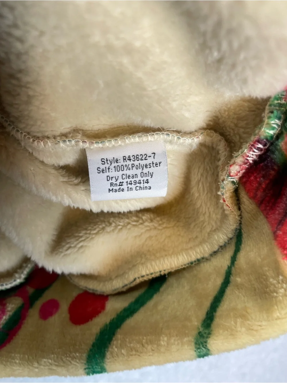 Johnny Was Biya Chanel Sherpa Pullover Hoodie in Floral and Plaid